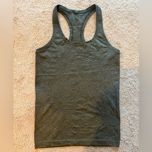 Lululemon Athletica Green Tank Top
